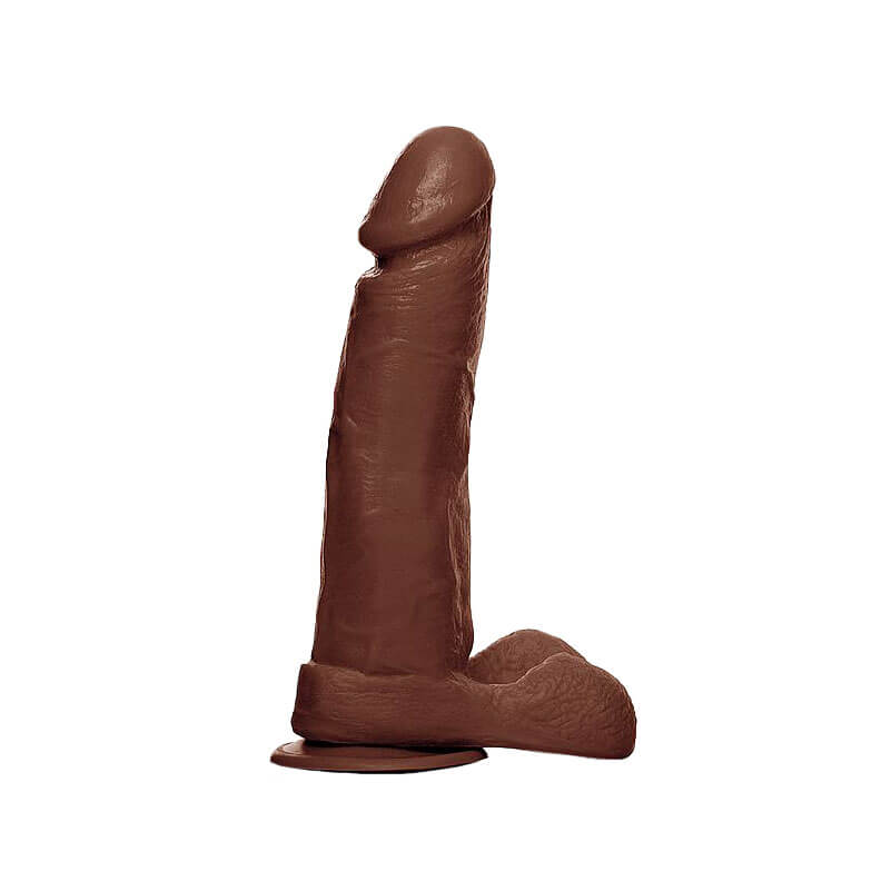 Prótese 8 Realística em Formato de Pênis com Escroto e Ventosa - Você & Ele | 16,4 x 4,8 cm | Disponível em 3 Cores - 9