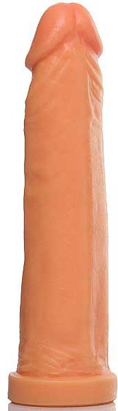 Você & Ele - Prótese 10 em Formato de Pênis Realístico com Glande Definida - 18,5 x 4,5 cm - 2