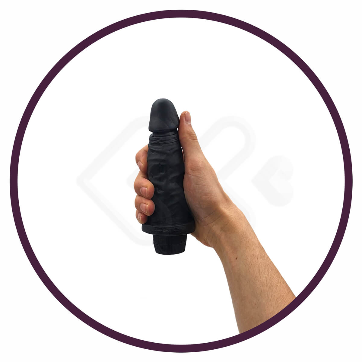 Prótese Peniana em PVC Atóxico com Vibração Multivelocidade - Adão e Eva | 13,2 x 3,9 cm | Disponível em 2 Cores - 4