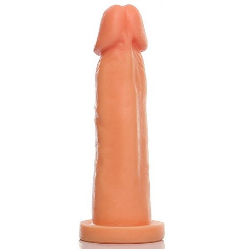 Prótese 8 em Formato de Pênis com Base Achatada - Você & Ele | 16,5 x 3,7 cm | Disponível em 2 Cores - 3