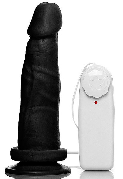 Prótese em Formato de Pênis com Vibração em Multivelocidade e Base em Ventosa - Você & Ele 8 | 16 x 4 cm | Disponível em 2 Cores - 2