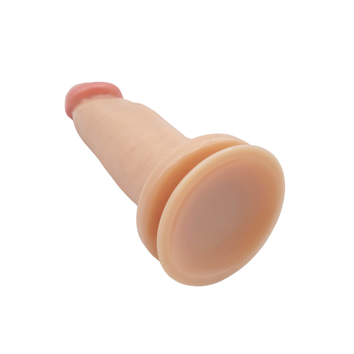 Prótese 8L em Formato de Pênis com Glande Definida e Ventosa - Você & Ele | 18,5 x 5,2 cm - 4
