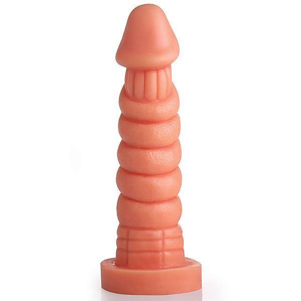 Você & Ele - Prótese Alien em Formato de Pênis com Saliências - 14 x 3,5 cm - 2