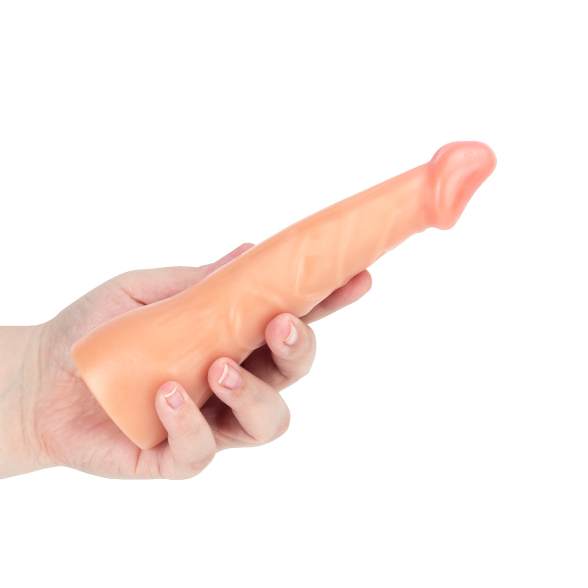 Prótese Realista em Forma de Pênis Crescente com Glande Definida e Veias Salientes - Você & Ele Explorer | 15,5 x 4,4 cm - 3