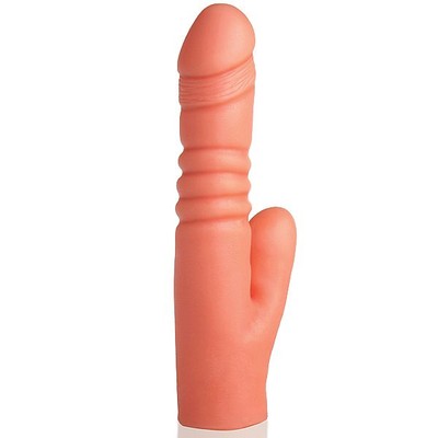 Foto 2 do produto Você & Ele - Prótese Peniana Dupla Polegar - 11 x 3 cm | Cor: Bege