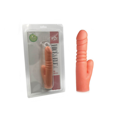 Você & Ele - Prótese Peniana Dupla Polegar - 11 x 3 cm | Cor: Bege