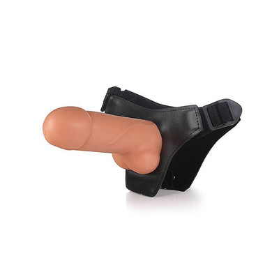 Foto 2 do produto Você & Ele Strap On - Cinta Peniana Ajustável com Prótese Vader em Formato de Pênis com Escroto