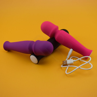 Foto 3 do produto Wand Massageador com 10 Modos de Vibração Potentes e Carregamento Via USB - Nv Toys Moka | Disponível em 3 Cores