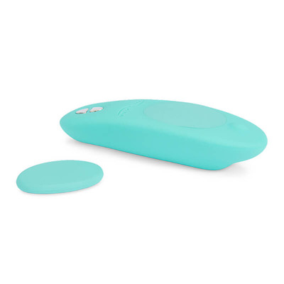 Foto 5 do produto Vibrador para Calcinha Recarregável em Silicone com 10 Modos de Vibração com Controle Remoto Sem Fio - 9,2 x 2,8 cm | We-Vibe Moxie +