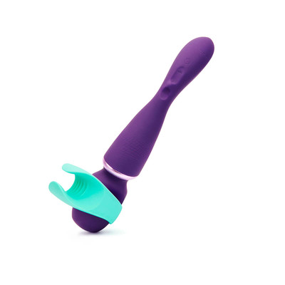 Foto 5 do produto Vibrador Massageador Erótico Recarregável em Silicone com 10 Modos de Vibração Ultra Potentes e Silenciosas - We Vibe Wand | 30 x 5,7 cm