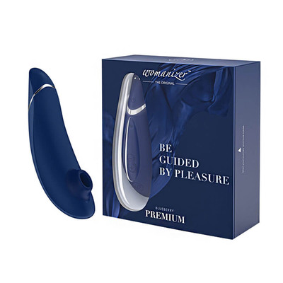 We-Vibe Womanizer Blueberry Premium - Estimulador Clitoriano Recarregável com 12 Sucções e Modo Piloto Automático