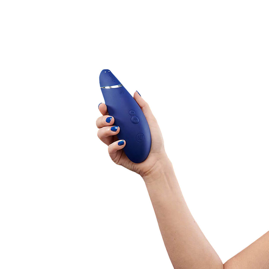 We-Vibe Womanizer Blueberry Premium - Estimulador Clitoriano Recarregável com 12 Sucções e Modo Piloto Automático - 8