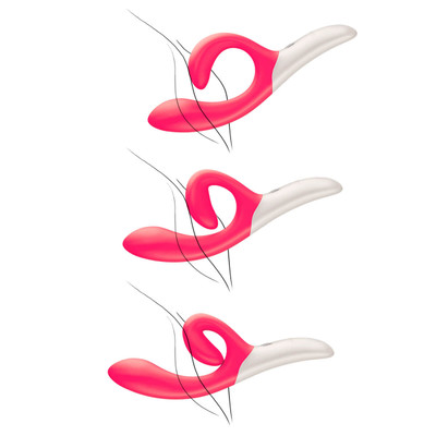 Foto 4 do produto We-Vibe Nova - Vibrador Ponto G Recarregável com 10 Vibrações, Plug Lateral, Aplicativo para Controle de Vibração e Resistente à Água | Cor: Rosa