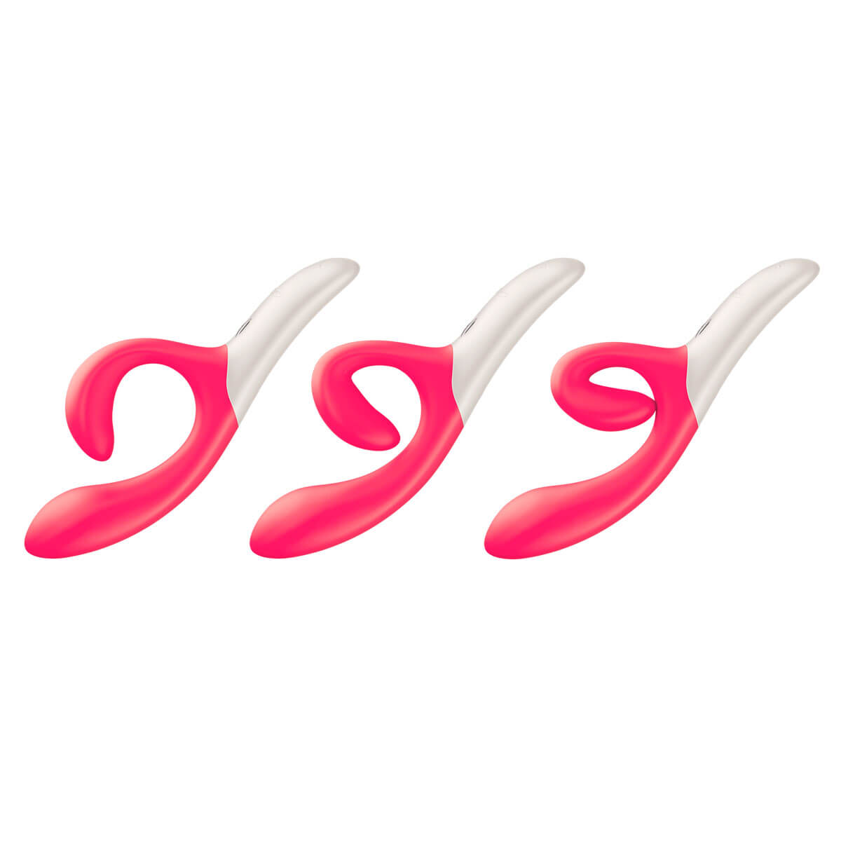 We-Vibe Nova - Vibrador Ponto G Recarregável com 10 Vibrações, Plug Lateral, Aplicativo para Controle de Vibração e Resistente à Água | Cor: Rosa - 6