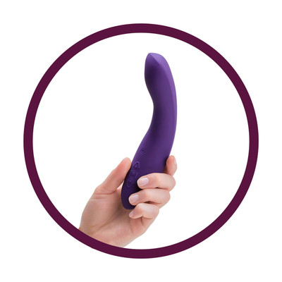 Foto 17 do produto Vibrador Recarregável de Luxo em Silicone com 10 Modos de Vibração Controladas Por Aplicativo - 19 x 3,5 cm | We-Vibe Rave