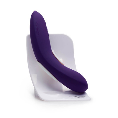 Foto 7 do produto Vibrador Recarregável de Luxo em Silicone com 10 Modos de Vibração Controladas Por Aplicativo - 19 x 3,5 cm | We-Vibe Rave