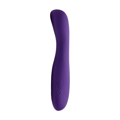 Foto 2 do produto Vibrador Recarregável de Luxo em Silicone com 10 Modos de Vibração Controladas Por Aplicativo - 19 x 3,5 cm | We-Vibe Rave