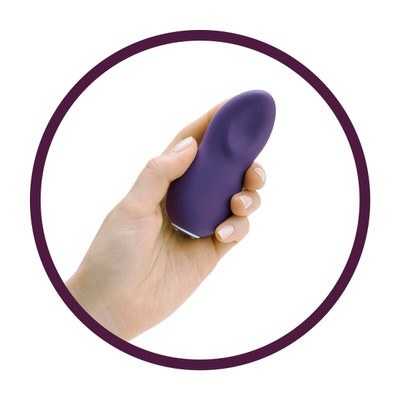 Foto 7 do produto We-Vibe Touch - Massageador Recarregável em Silicone com 8 Modos de Vibrações e À Prova D'Água - 10 x 4,2 cm | Cor: Roxo