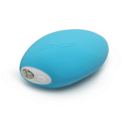 Foto 3 do produto We-Vibe Wish - Massageador Recarregável em Silicone com 10 Modos de Vibração e Resistência à Água - 10,4 x 6,6 cm | Cor: Azul