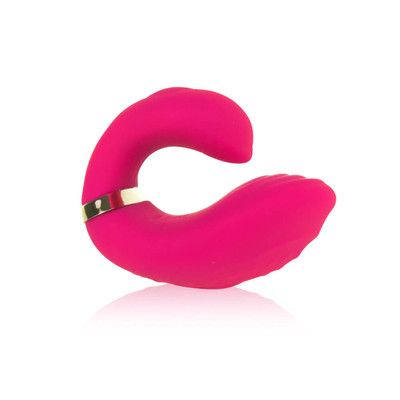 Foto 2 do produto Mini Vibrador Recarregável com 6 Modos de Vibração e Texturas Estimuladoras - Wowyes Lulu Ring | 11,3 x 3,4 cm