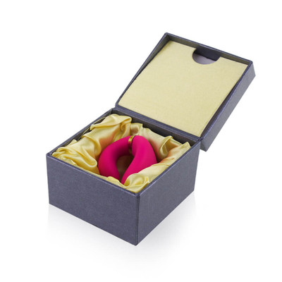 Foto 4 do produto Mini Vibrador Recarregável com 6 Modos de Vibração e Texturas Estimuladoras - Wowyes Lulu Ring | 11,3 x 3,4 cm