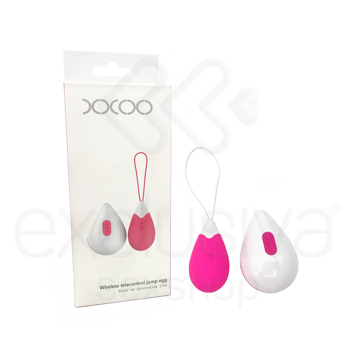 Cápsula Vibratória com 10 Modos de Vibração e Controle Remoto sem Fio - XXOO | 6,2 x 3,3 cm | Disponível em 5 Cores - 5