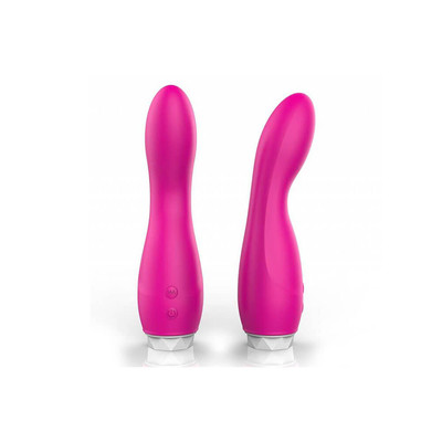 Foto 2 do produto XXOO Catherine Silicone Vibrator - Vibrador de Ponto G em Silicone Aveludado com 8 Modos de Vibração - 10 x 3,9 cm | Cor: Pink
