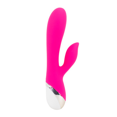 Vibrador Estimulador de Ponto G e Clitóris em Silicone com 10 Modos de Vibração - XXOO First Love | 11 x 3,6 cm | Disponível em 2 Cores