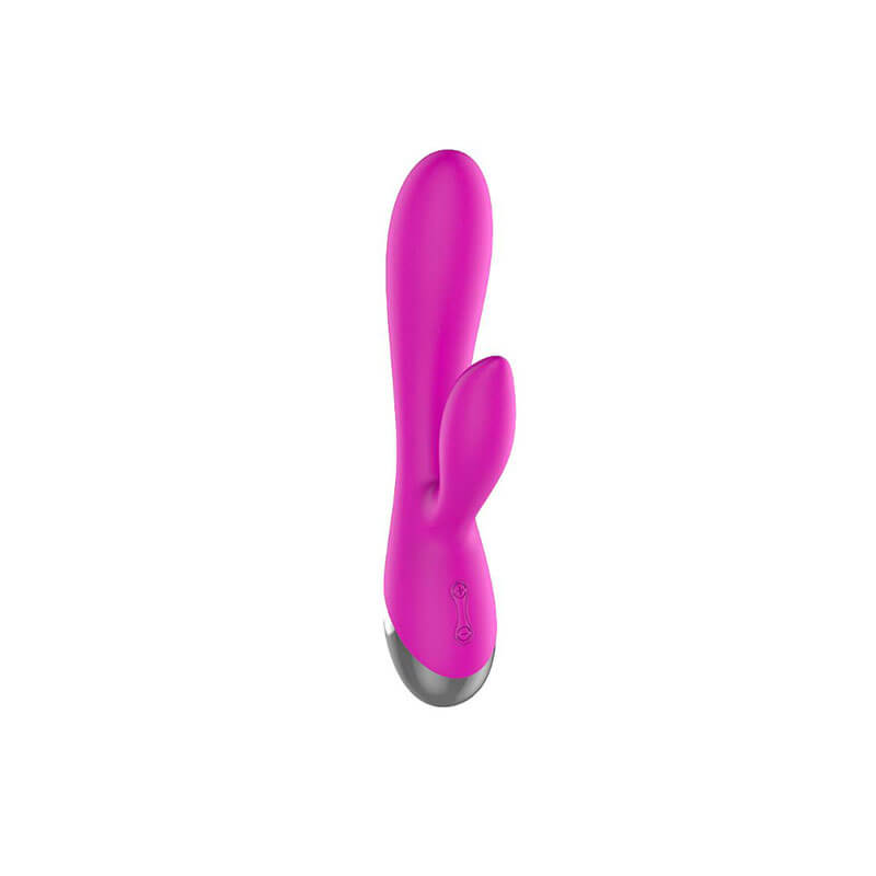 Vibrador Estimulador de Ponto G e Clitóris em Silicone com 10 Modos de Vibração - XXOO First Love | 11 x 3,6 cm | Cor: Roxo - 2