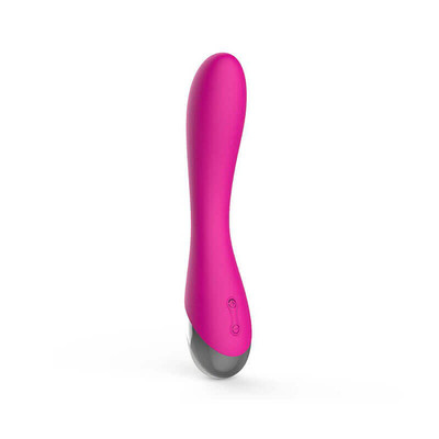 Foto 3 do produto XXOO Green Baby - Vibrador Estimulador de Ponto G e Clitóris Recarregável com 10 Modos de Vibração e Corpo Flexível - 12 x 4,1 cm | Cor: Pink