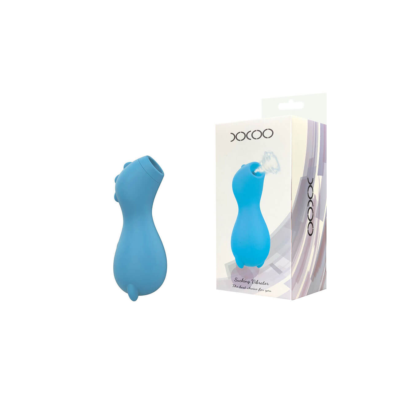 XXOO Sucking - Estimulador Clitoriano Recarregável em Silicone com Formato de Dinossauro e 7 Modos de Pulsação - 12,2 x 4,8 CM - 1