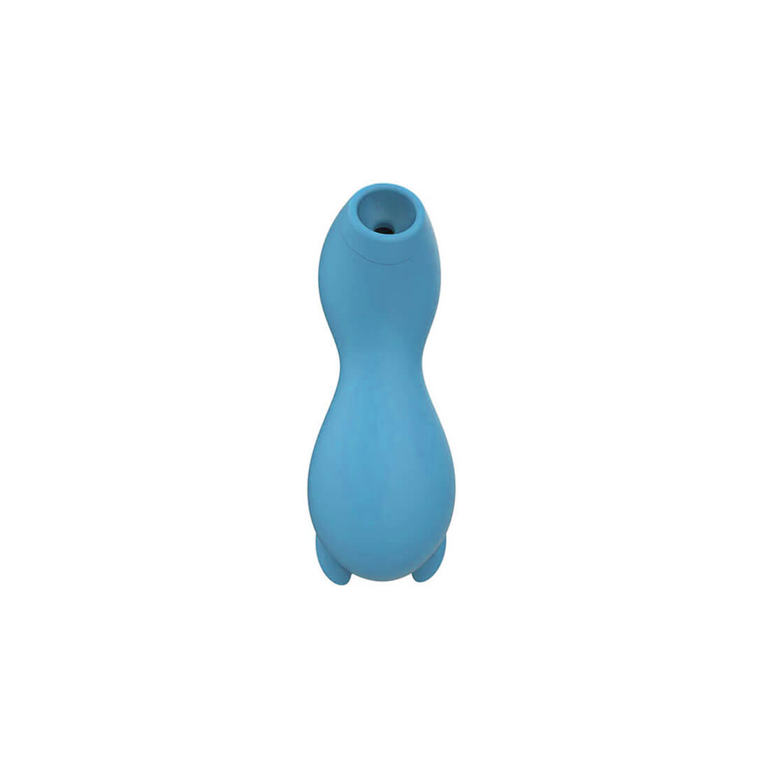 XXOO Sucking - Estimulador Clitoriano Recarregável em Silicone com Formato de Dinossauro e 7 Modos de Pulsação - 12,2 x 4,8 CM - 3