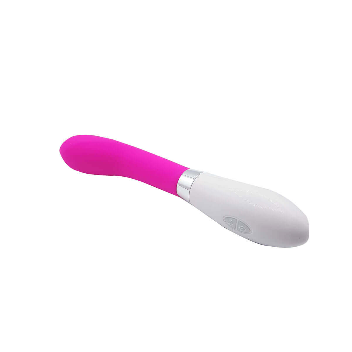 XXOO - Vibrador Estimulador de Ponto G em Silicone com 10 Modos de Vibrações 12 x 3 cm  | Cor: Rosa - 2