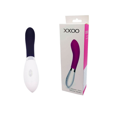 Foto 1 do produto XXOO - Vibrador Estimulador de Ponto G em Silicone com 10 Modos de Vibrações 12 x 3 cm  | Cor: Preto