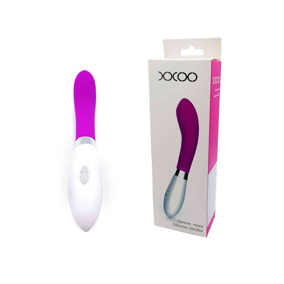 Foto 1 do produto XXOO - Vibrador Estimulador de Ponto G em Silicone com 10 Modos de Vibrações 12 x 3 cm  | Cor: Roxo