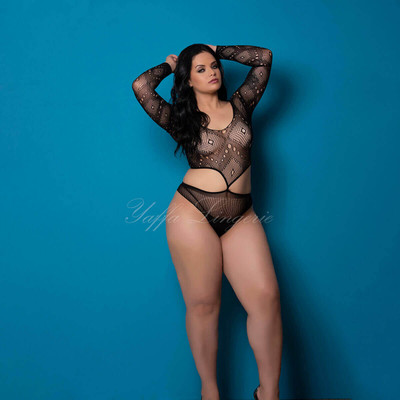 Body com Manga Ciganinha e Costas Nuas - Yaffa Lingerie | Veste do P 36 até o Plus Size 46