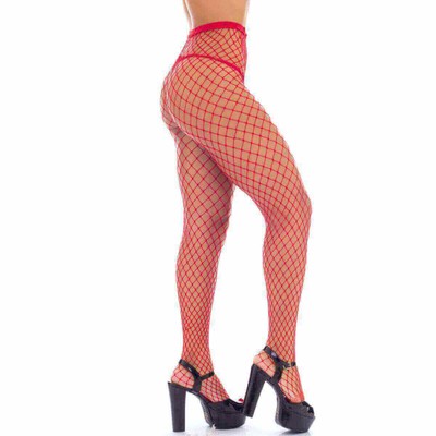 Meia Calça Arrastão com Espaço Médio - Yaffa Lingerie | Tamanho Único | Disponível em 3 Cores
