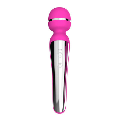 Foto 2 do produto Yidi - Vibrador Massageador Recarregável em Silicone Soft Touch com 12 Modos de Vibração - 21,5 x 4 cm