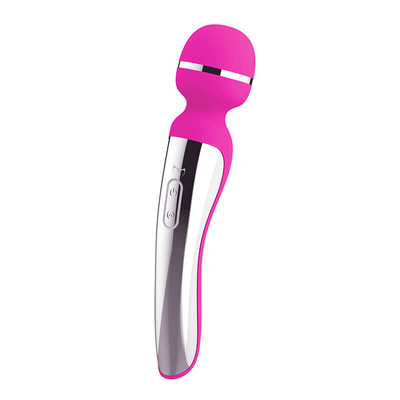 Foto 3 do produto Yidi - Vibrador Massageador Recarregável em Silicone Soft Touch com 12 Modos de Vibração - 21,5 x 4 cm