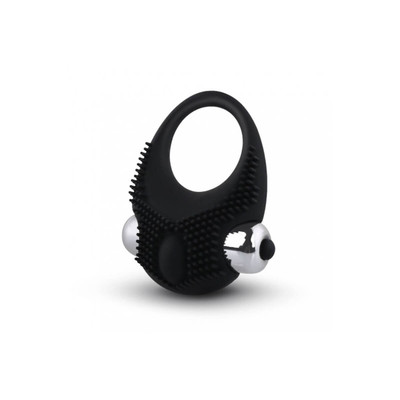 Foto 2 do produto You Vibe - Anel Peniano em Silicone com Cerdas Estimuladoras de Clitóris e Cápsula Vibratória - 7,1 x 5,7 cm