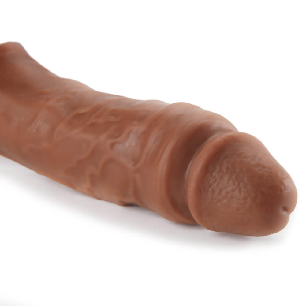 Capa Peniana em TPR com Formato de Pênis, Preenchimento e Anel para Testículos - You Vibe | 15,6 x 3,5 cm - 4