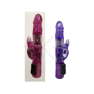 Foto 3 do produto Vibrador Rotativo com Estimulador Clitoriano em Formar de Coelho - You Vibe Mini Vibration Rod | 22 x 3 cm | Disponível em 2 Cores