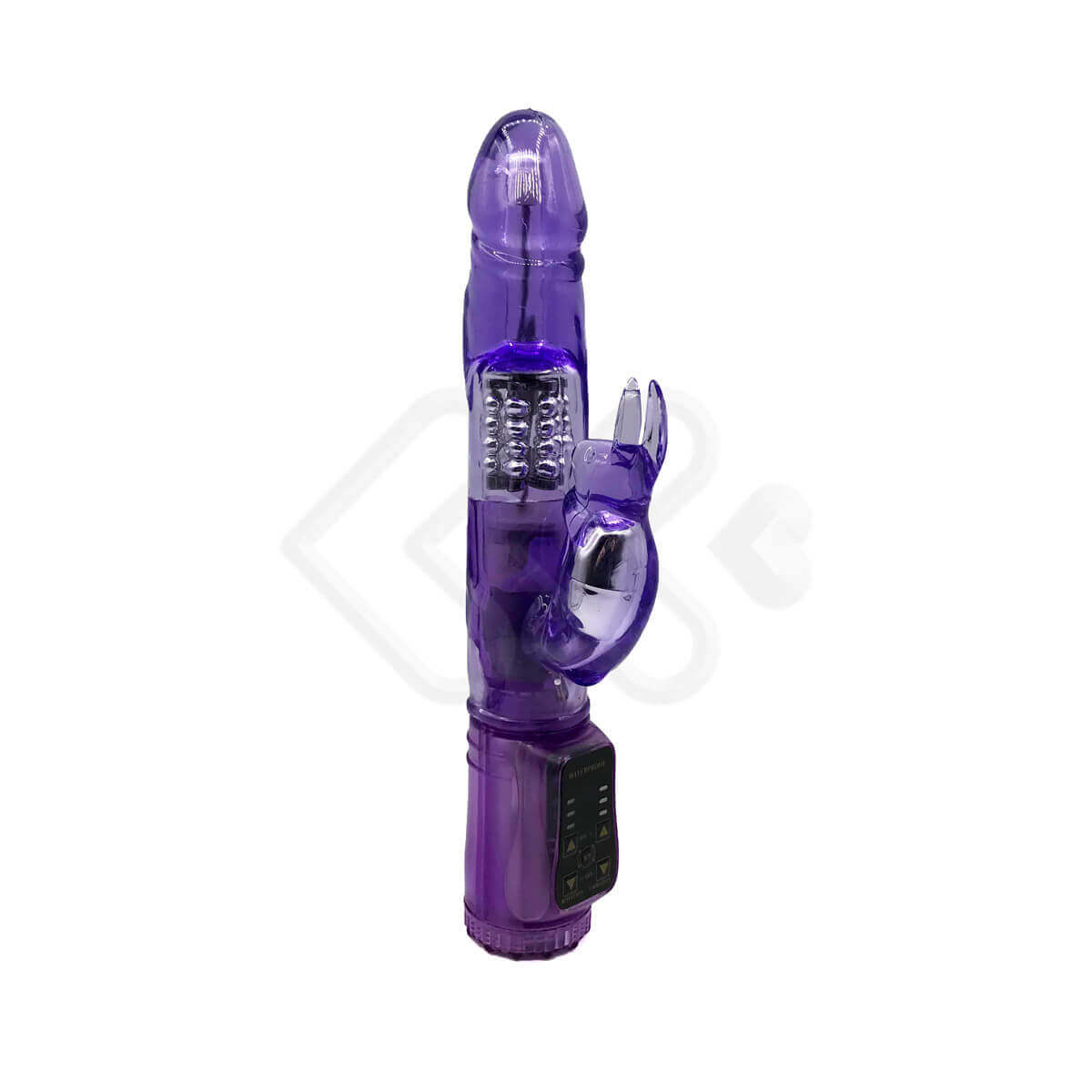 Vibrador Rotativo com Estimulador Clitoriano em Formar de Coelho - You Vibe Mini Vibration Rod | 22 x 3 cm | Disponível em 2 Cores - 4