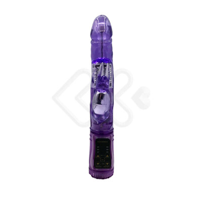 Foto 5 do produto Vibrador Rotativo com Estimulador Clitoriano em Formar de Coelho - You Vibe Mini Vibration Rod | 22 x 3 cm | Disponível em 2 Cores