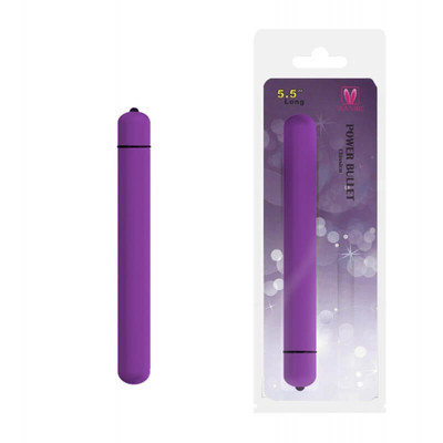 Foto 1 do produto You Vibe Power Bullet Clássico - Cápsula Vibratória com Vibração Única e Potente - 13,5 x 1,5 cm | Cor: Roxo