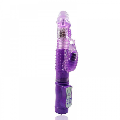 Foto 2 do produto Vibrador Rotativo com 36 Modos de Vibração e Estimulador Clitoriano - You Vibe - 13 x 3,4 cm  | Cor: Roxo