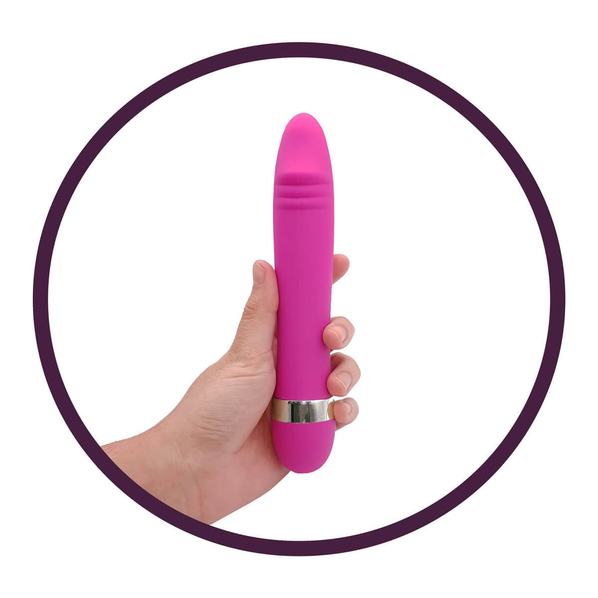 YouVibe - Vibrador Personal com Vibração Multivelocidade  | Cor: Magenta - 3