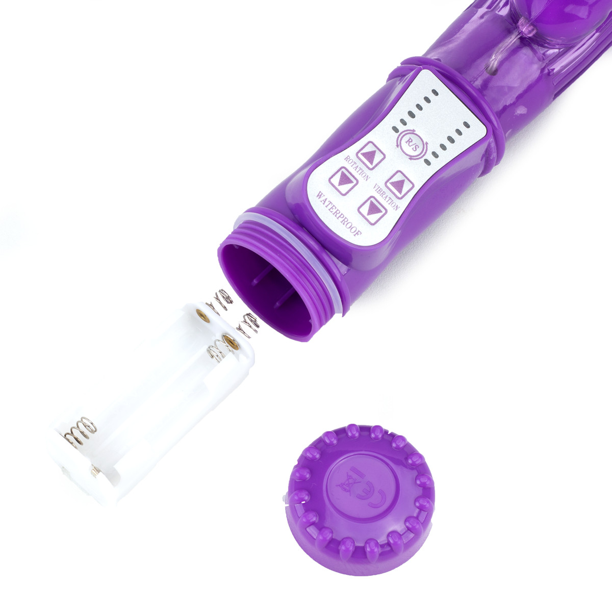 Vibrador Rotativo com Estimulador de Clítoris, 12 Modos de vibração e Textura - YouVibe | 23 x 3,1 cm | Disponível em 2 Cores - 7