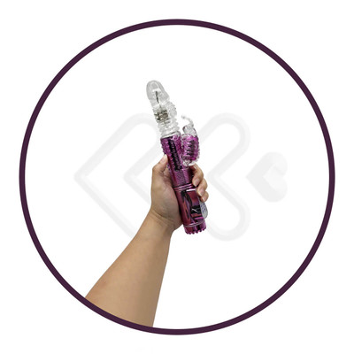Foto 7 do produto Youvibe - Vibrador Rotativo com Estimulador de Clítoris Borboleta, 36 Modos de Vibração, 6 Modos de Velocidade - 11,8 x 3,4 cm | Disponível em 3 Cores