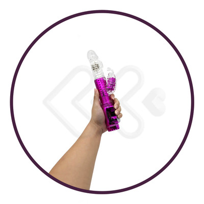 Foto 10 do produto Youvibe - Vibrador Rotativo com Estimulador de Clítoris Borboleta, 36 Modos de Vibração, 6 Modos de Velocidade - 11,8 x 3,4 cm | Disponível em 3 Cores